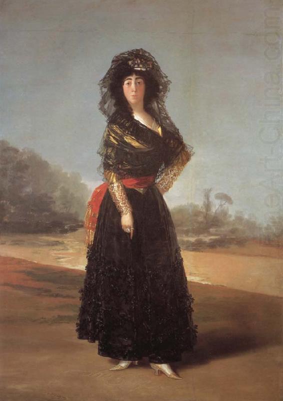 Francisco Goya Duchess of Alba china oil painting image